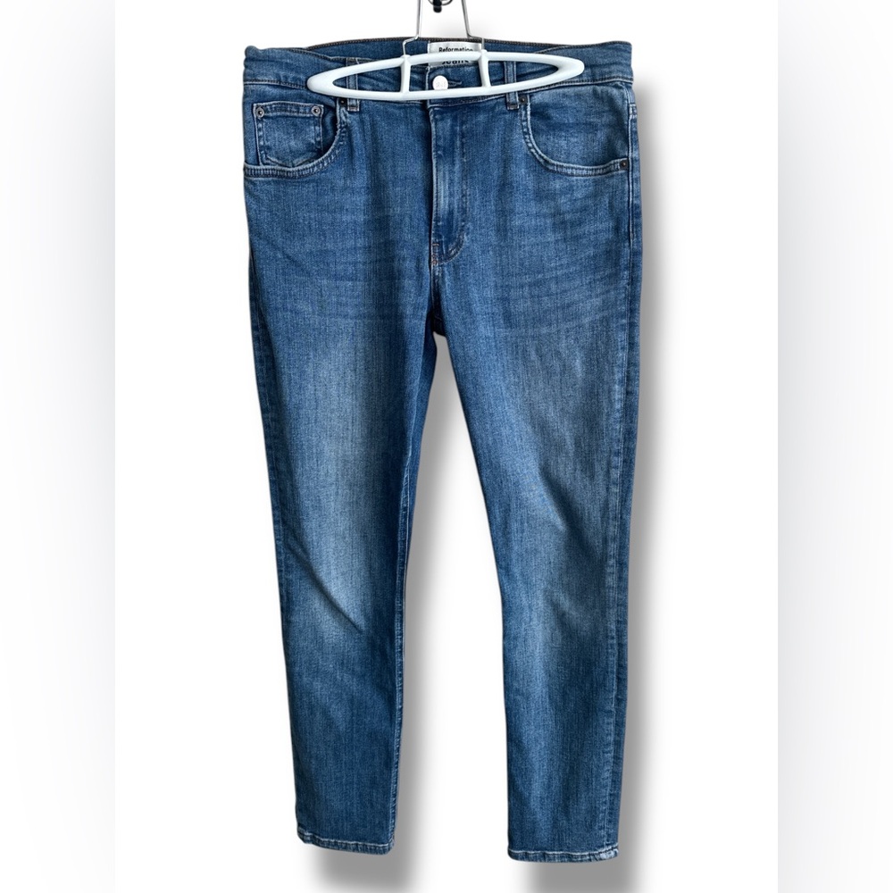 REFORMATION Women’s High Rise Skinny Jeans Destin Wash Sz 29